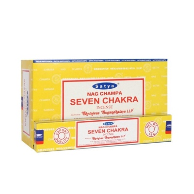 Seven Chakra Nagchampa 15gr (12x15gr)